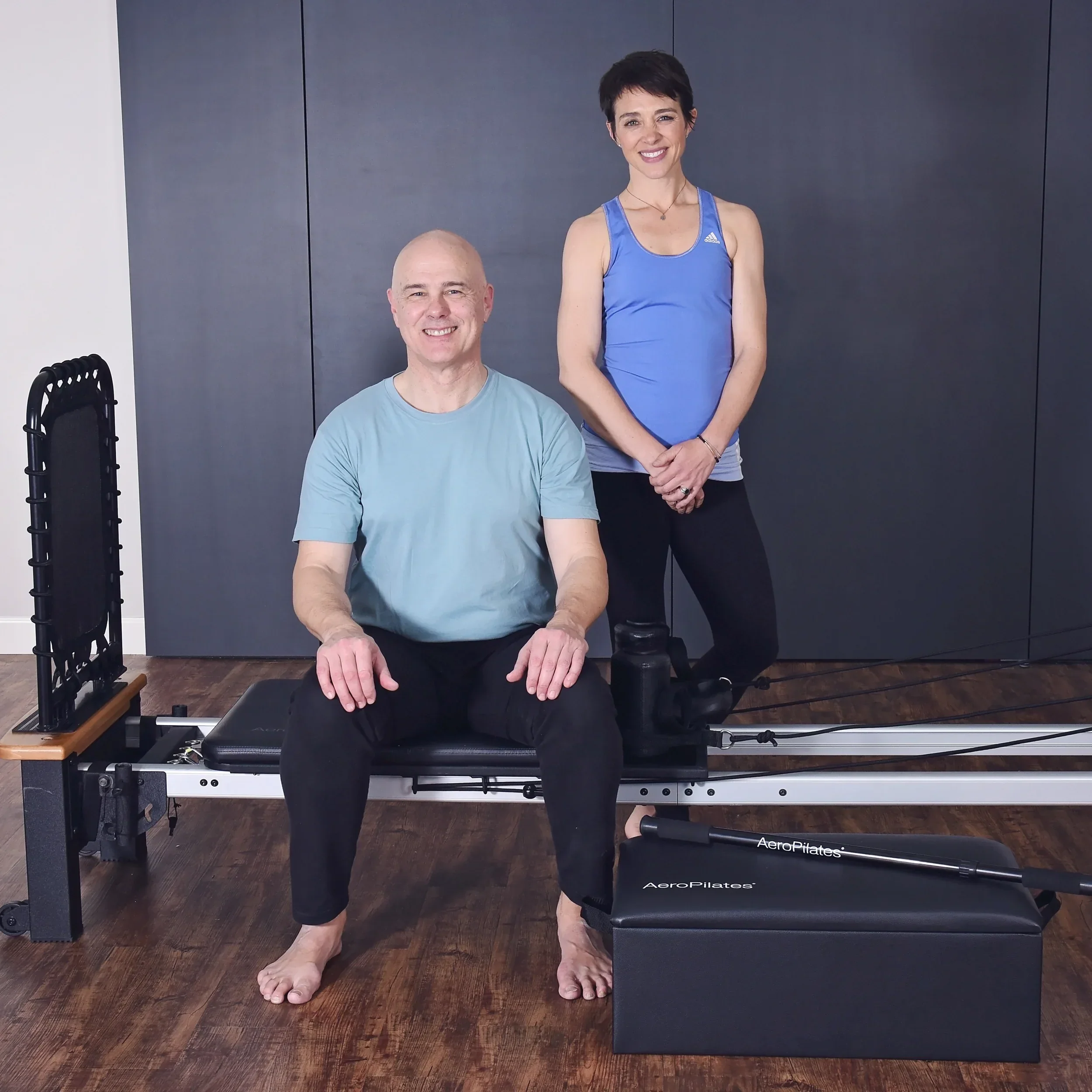 Box and Pole - Power in Pilates Workout