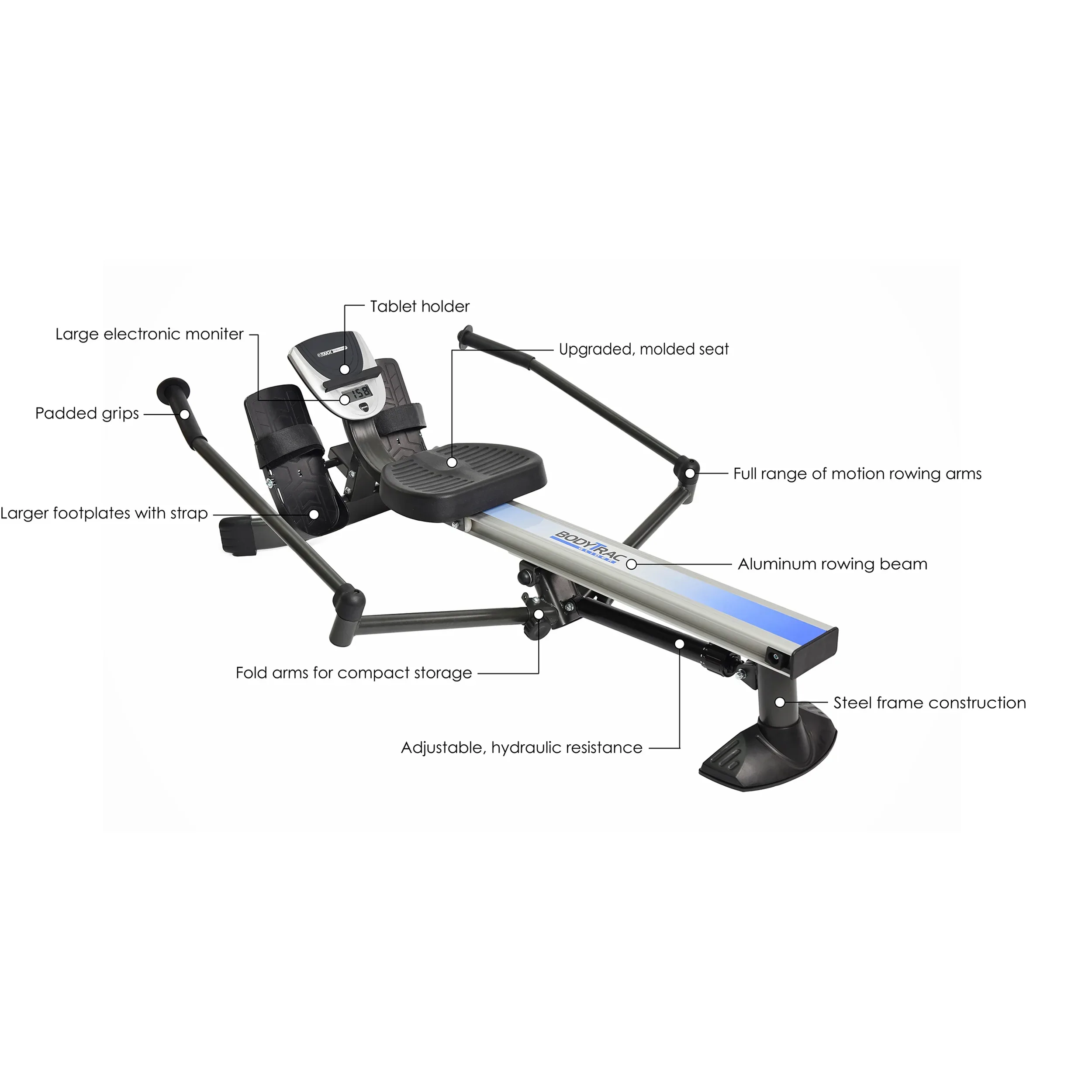 Stamina BodyTrac® Glider 1060 - Image 3