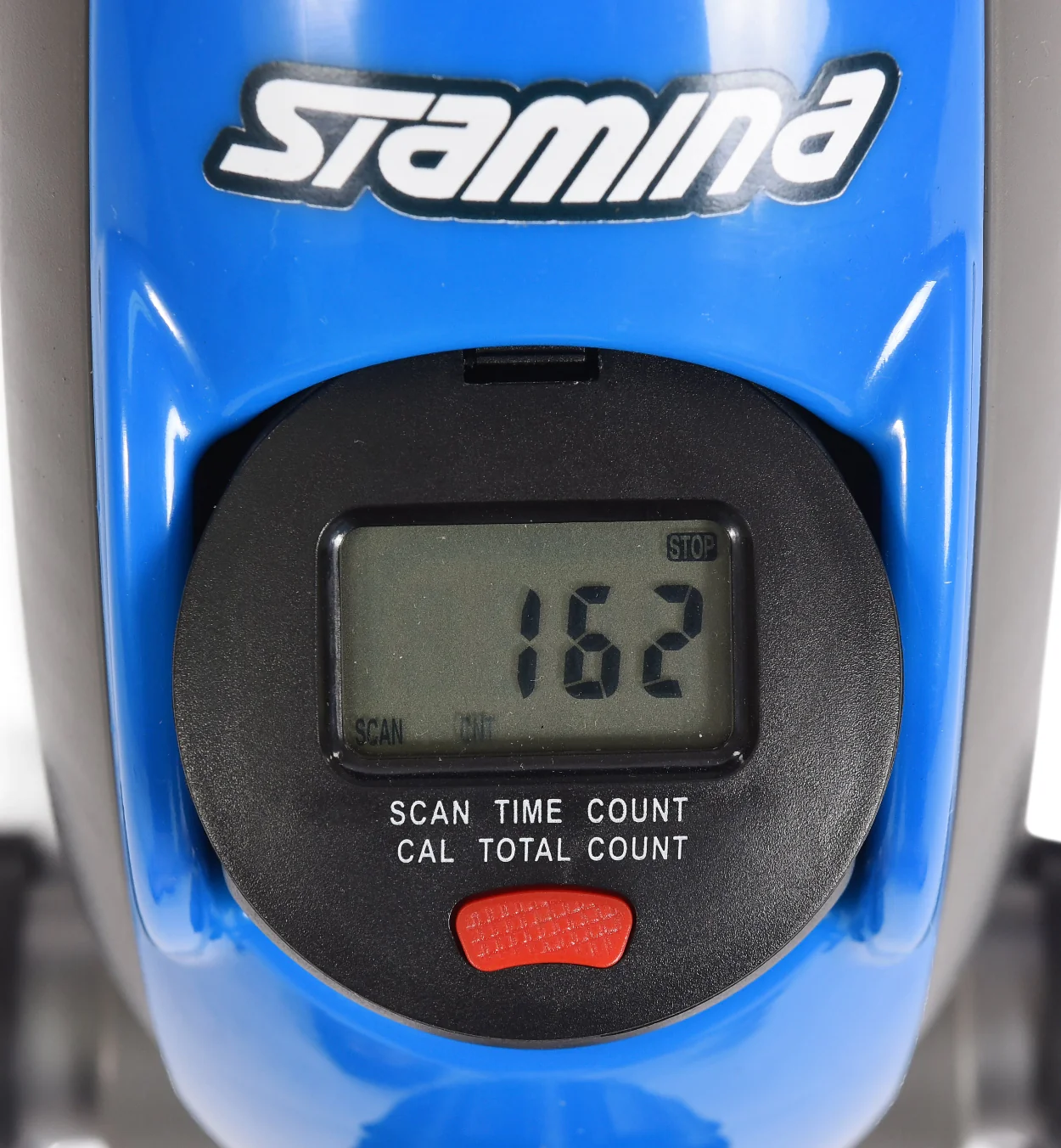 Stamina Mini Exercise Bike with Smooth Pedal System - Blue - Image 6